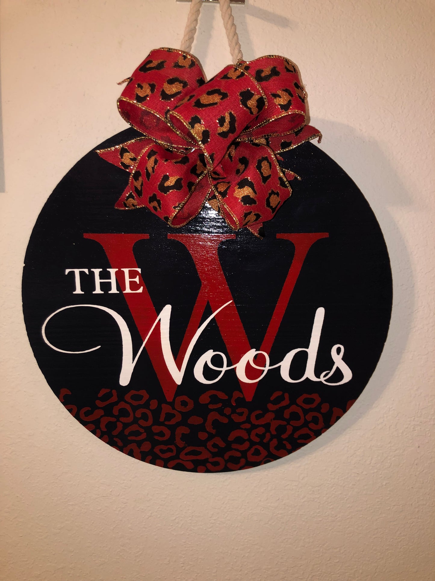 Personalized Door Hanger