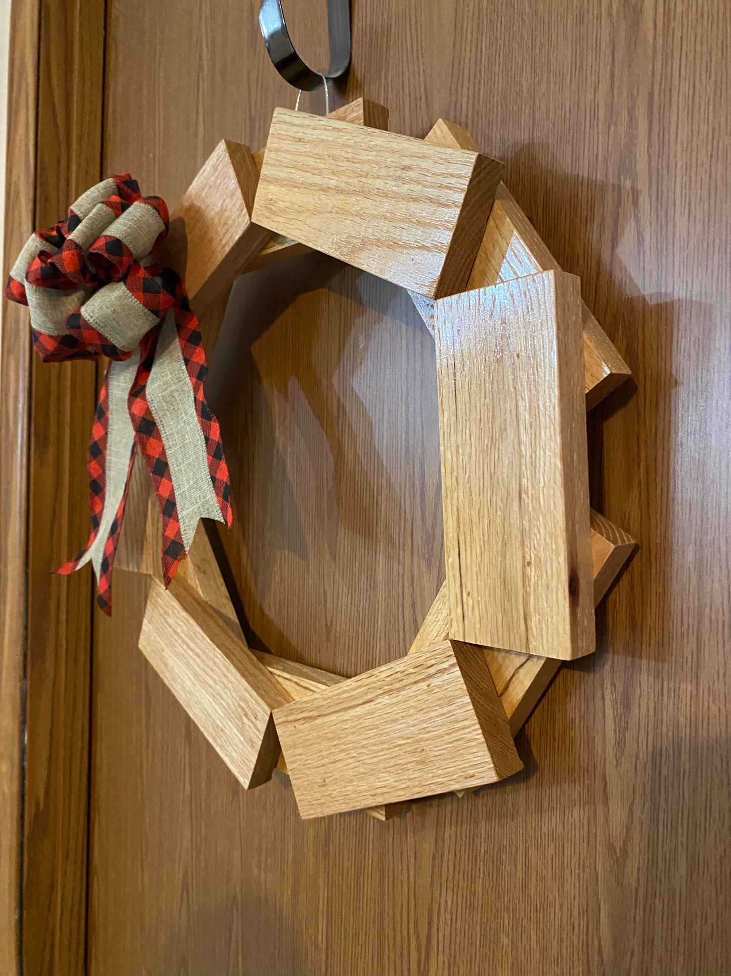 Unique Wooden Wreath