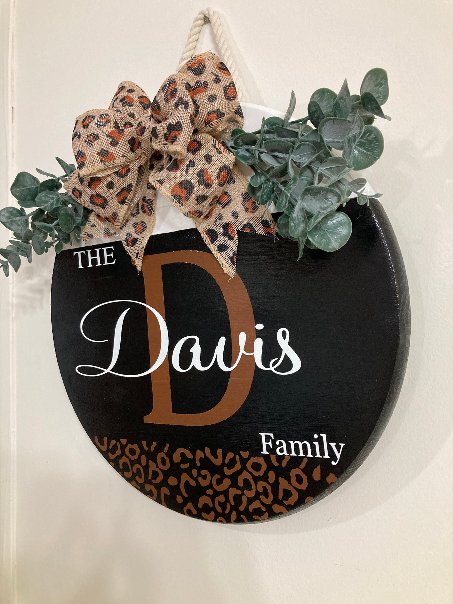 Personalized Door Hanger