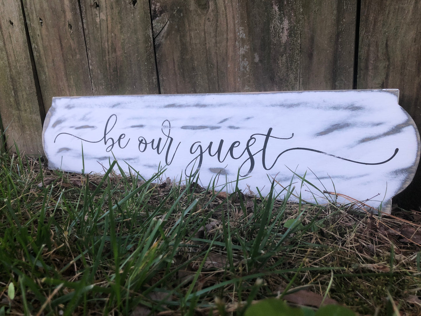 Be Our Guest Sign